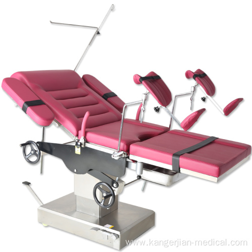 KSC Cheap Hospital Furniture gynecology chair used delivery bed manual gynaecology table